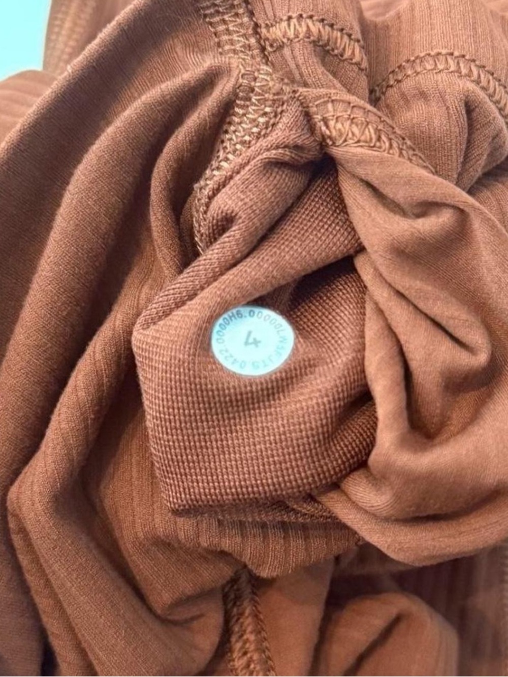Lululemon Align Matching Set - Brown Ribbed - Picture 4 of 5